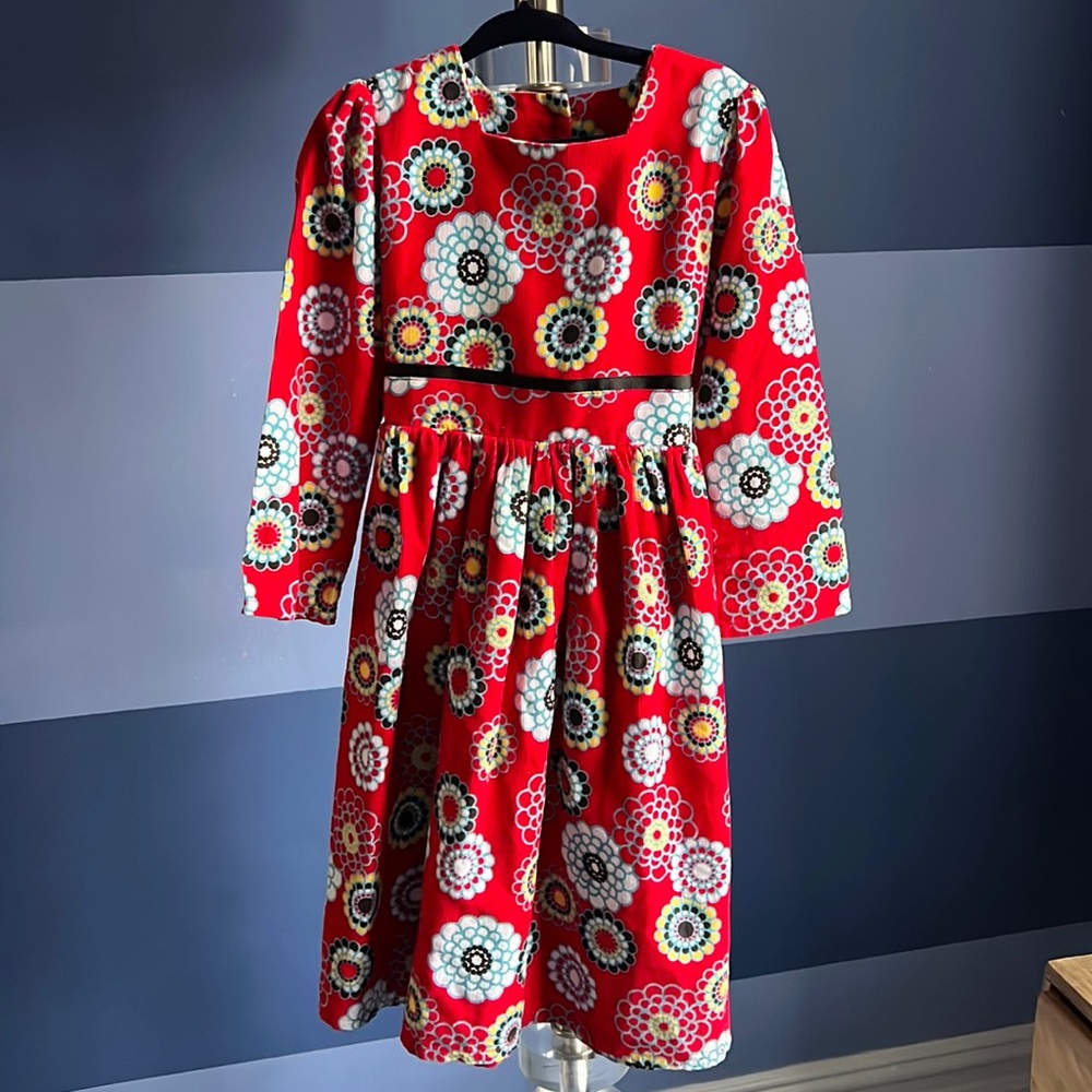 Gorgeous, girls courduory holiday or anything dress!